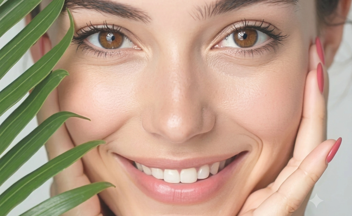 Bright healthy smile